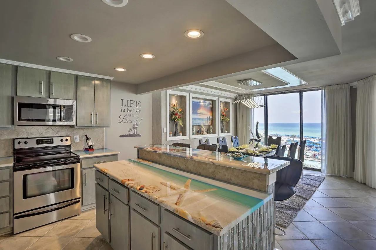 Apartment Panama City Beach Condo With Balcony And Ocean Views